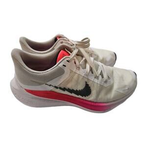 Nike Zoom Winflo Womens Shoes Sneakers Size 11 White Black Pink CW3421-100